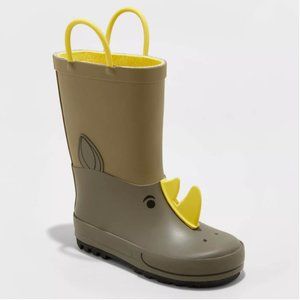 Cat & Jack Toddler Boys Benson Animal Icon Rain Bo